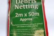 Windbreak Netting  2m x 50m (6'6''x 164') Red