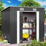 Garden Shed, Galvanised Metal3.35 M2 Incl. Sliding Door Image 2