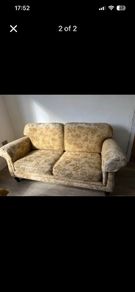 Finline 2 seater  couch design still available in shop In  very good condition with armrest covers