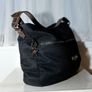 Kipling Black Shoulder Bag with Kipling Monkey Image 3