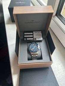 Hamilton Khaki Navy Scuba Automatic 43mm Blue Dial