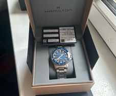 Hamilton Khaki Navy Scuba Automatic 43mm Blue Dial
