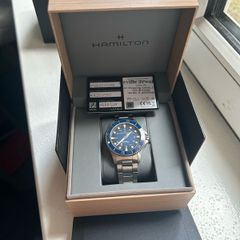 Hamilton Khaki Navy Scuba Automatic 43mm Blue Dial