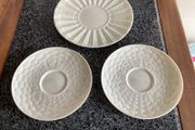 Vintage Belleek Pottery 3-Piece Tea Ware Set