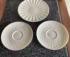 Vintage Belleek Pottery 3-Piece Tea Ware Set