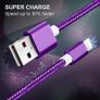 Charger Cable, Lightning Cable 6Pack [1M/2M/3M] Apple MFi Certified iPhone Cable Braided Long iPhone Charger USB Fast Charging Lead for iPhone 14 13 12 11 Pro Max Xr X 8 7 6 Plus iPad and More (FREE POSTAGE) Image 2