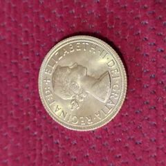 gold sovereign 1965 UNC
