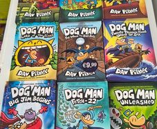 Books Dog Man ,  David Walliams and Ronald Dahl