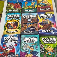 Books Dog Man ,  David Walliams and Ronald Dahl