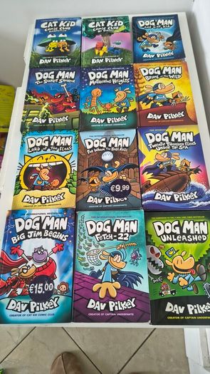Books Dog Man ,  David Walliams and Ronald Dahl