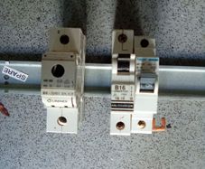 63 Amp Switch. Fuse. And. 2. Circuit. Breakers