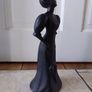 Churchill Staffordshire Pair of Black Silhouette Ceramic Figurines Image 6