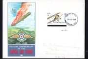 1968 Great Britain Royal Air Force 1918-68 Commemorative Stamp Illustrated First Day Cover (FDC) with London steele cancel