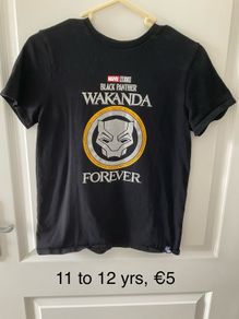 Boys 11 to 12 years t shirt