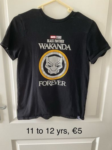 Boys 11 to 12 years t shirt