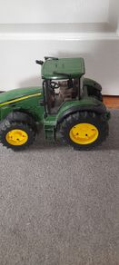 John Deere toy tractor