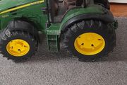 John Deere toy tractor