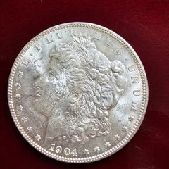 1904 O Morgan Silver Dollar Brilliant Uncirculated New Orleans Mint