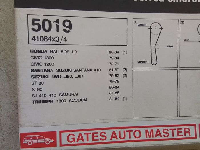 Honda Civic Timing Belt.