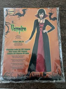 Vampire halloween costume