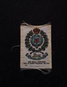 The Royal Fusiliers : 1914 Cigarette Silk - WW1