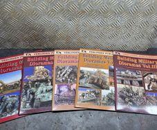 Building Military Dioramas various volumes x 5