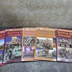 Building Military Dioramas various volumes x 5