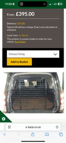 Barjo Land Rover Discovery 3/4 dog guard
