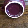 Bewleys Maroon ceramic milk jug Image 4