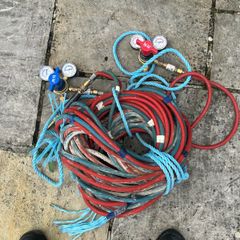 Hi Lo Gas Welding & cutting regulator and hoses