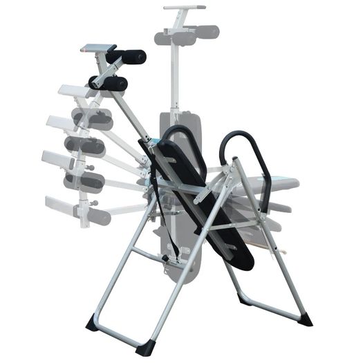 Foldable Gravity Inversion Table AB Exercise Bench Back Therapy Home Fitness Bench, Multi