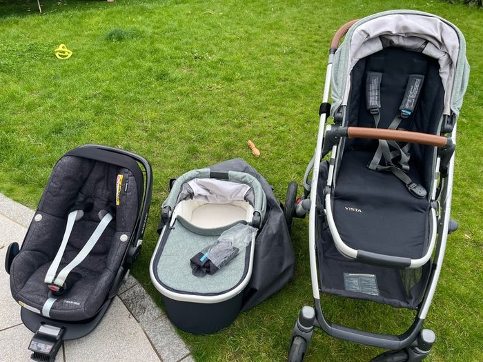 Uppababy Vista travel set