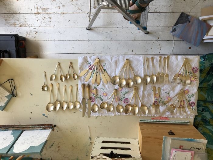 Antique cutlery
