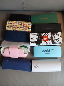 Designer Spectacle Cases, Ten, Brand New