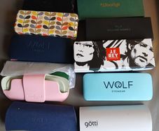 Designer Spectacle Cases, Ten, Brand New