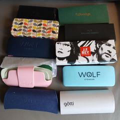 COLLECTORS ITEMSDesigner Spectacle Cases, Ten, Brand New