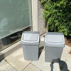 2 No. 50 Litre Swing Bins