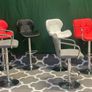 New High Bar Stools / Chairs / Adjustable Height / Delivery Image 3