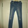 Bundle of 5 pairs of skinny jeans, excellent condition, size 8-9 yo Image 6