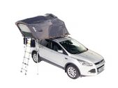Crua Aer 2-3 Person Rooftop Tent With Ladder In Green With Gray Flysheet - New From Our Warehouse - Collection Only & Free Installation