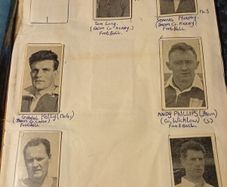 Liam Devlin gaa sports cards 1950s