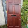 solid mahogany front door Image 7