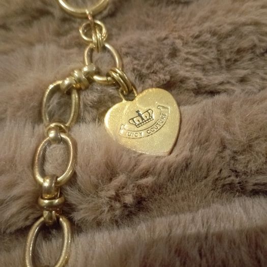 Vintage juicy couture necklace bracelet