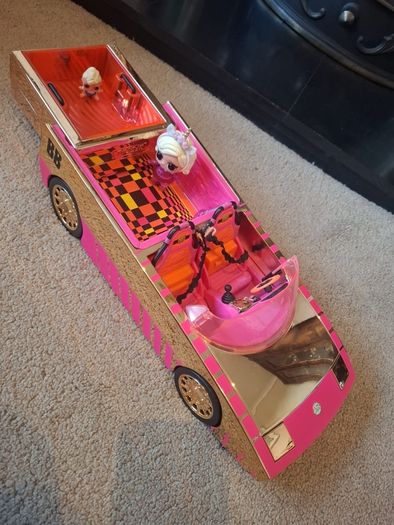 Lol doll and car