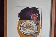 Framed Signed C McLoughlin Still Life Watercolour 1994