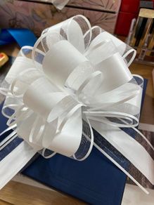 Wedding car bows