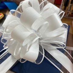 Wedding car bows