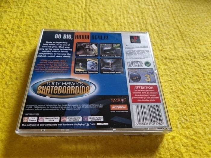 Tony Hawk s Skateboarding PlayStation1 Ps1 PlayStation2 Ps2 games Original