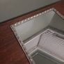 square mirror candle plate Image 2