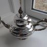 Antique Silver plated teapot tea set Image 5